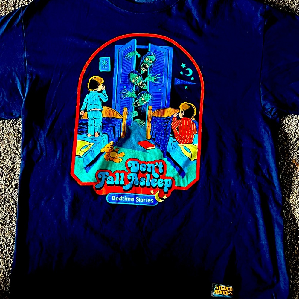 New SPENCERS T-SHIRT  DONT FALL ASLEEP”